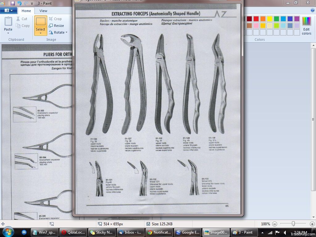 Dental Filling Instrument (scaler | root elevator | scalpels)