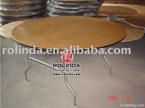 Plywood Folding Table