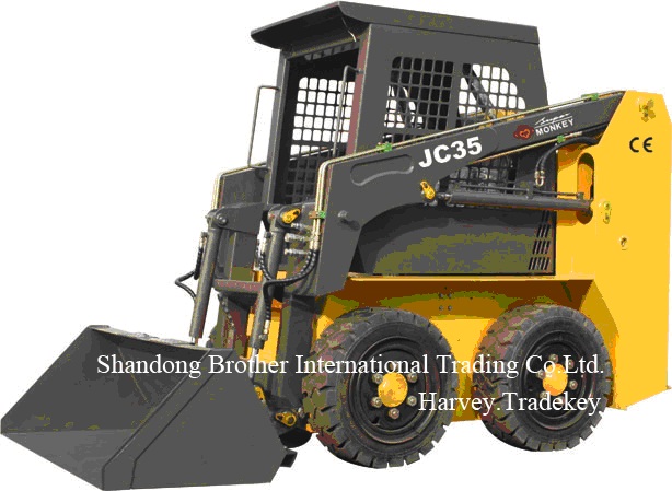 JC35 mini skid steer loader with CE with commins engine