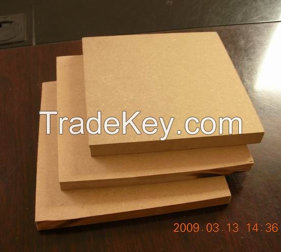 Raw And Plain MDF Board, Light Colour MDF Panels, Plain Waterwash MDF, 1830x3660mm 