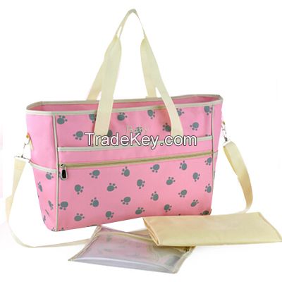 Micro Fiber Shoulder Diaper Bag