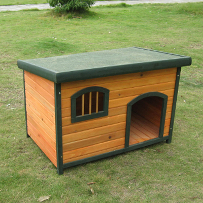 wooden pet house