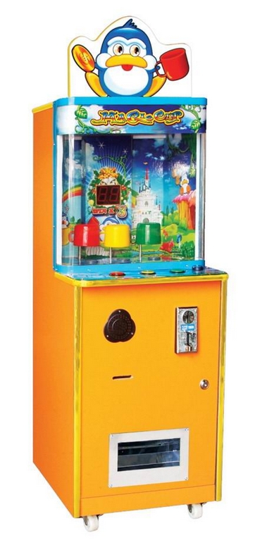 arcade magic cup redemption machine