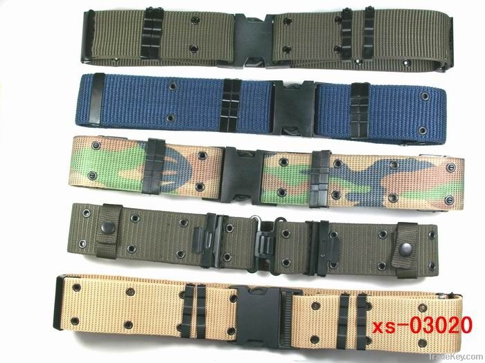 police military tactical equipment supplies web belts