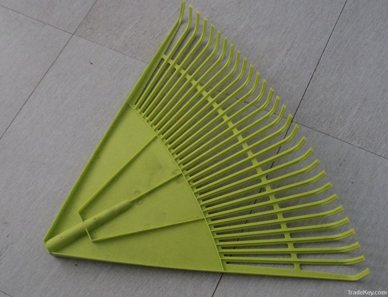 plastic garden rake