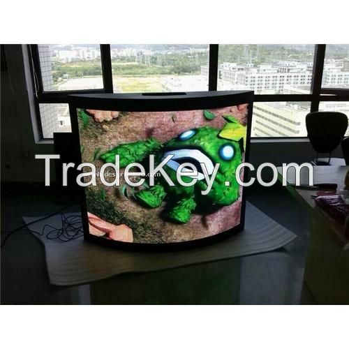 China P10 Indoor SMD High Resolution Flexible LED Screens for Tv Studio