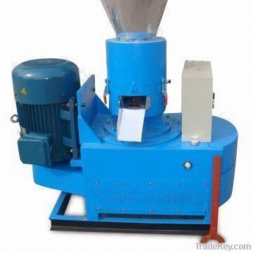 30KW SK-350III Flat Die Pellet Machine with 400kgs/H output