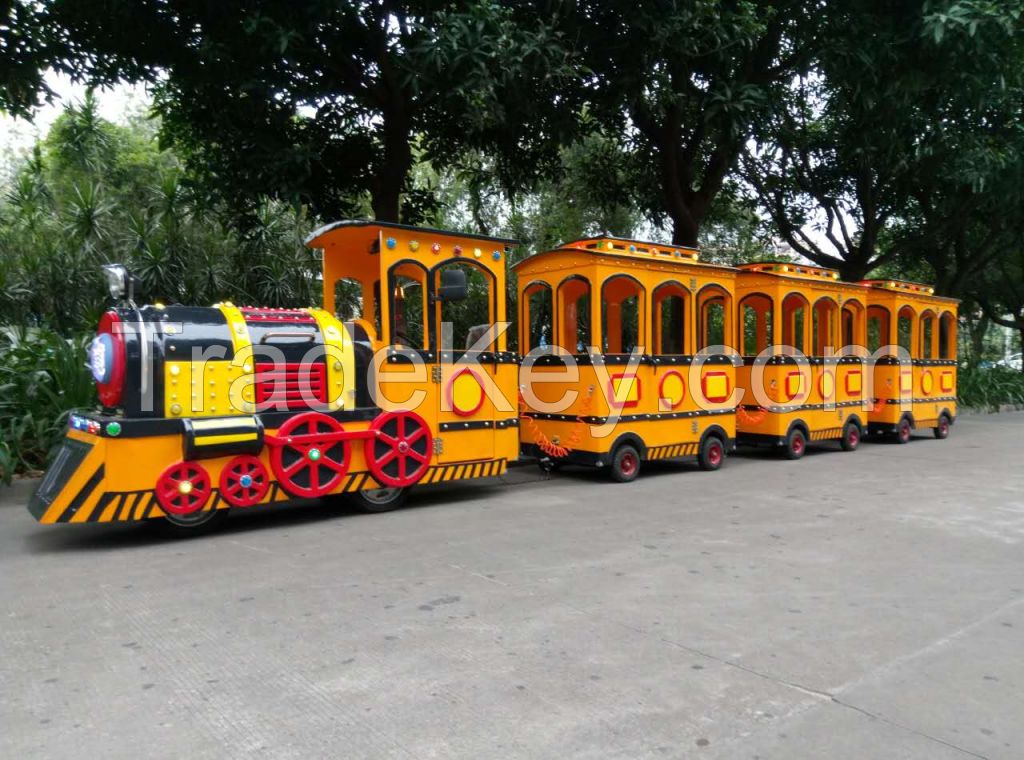 C. Trackless Train