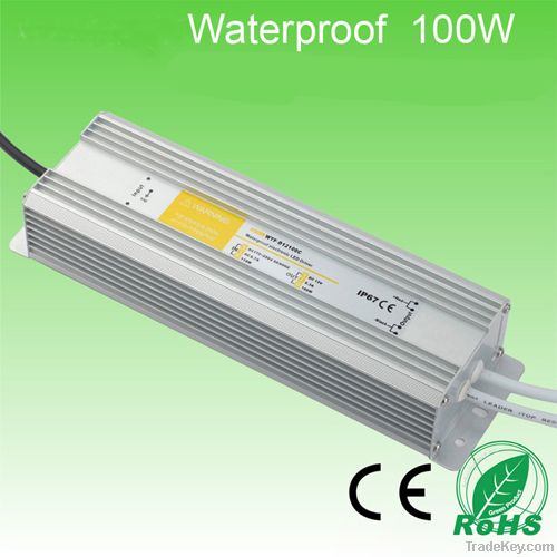 100W waterproof transformer