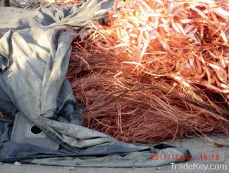 copper scrap wire 99.9% millberry