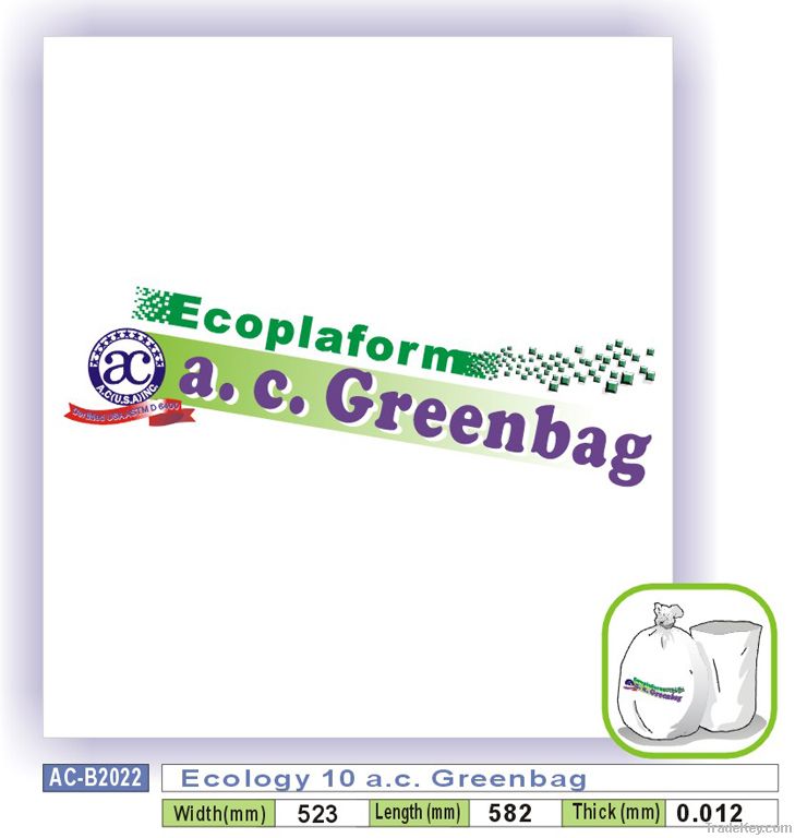 Ecology 10 a.c. Greenbag