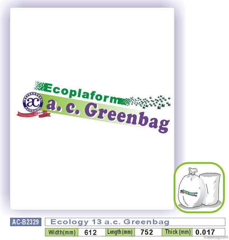 Ecology 13 a.c. Greenbag