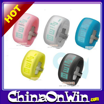 Rubber LED Bracelet Watch