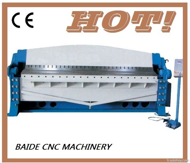 cnc hydraulic folding machine, sheet metal bending brake machine