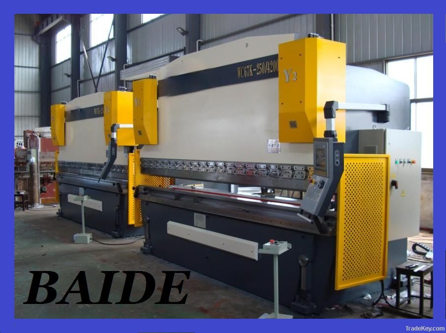 CNC press brake, hydraulic press brake, press brake machine