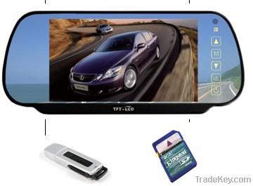 7&quot; rear-view LCD color monitor