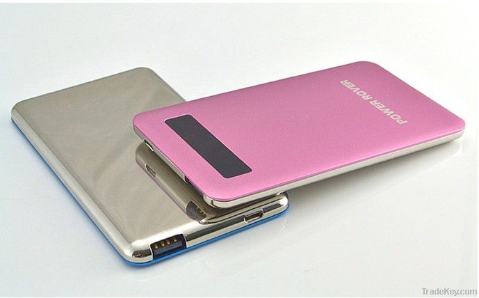 4000mah Slim Mobile Power Bank for Smartphone Tablet