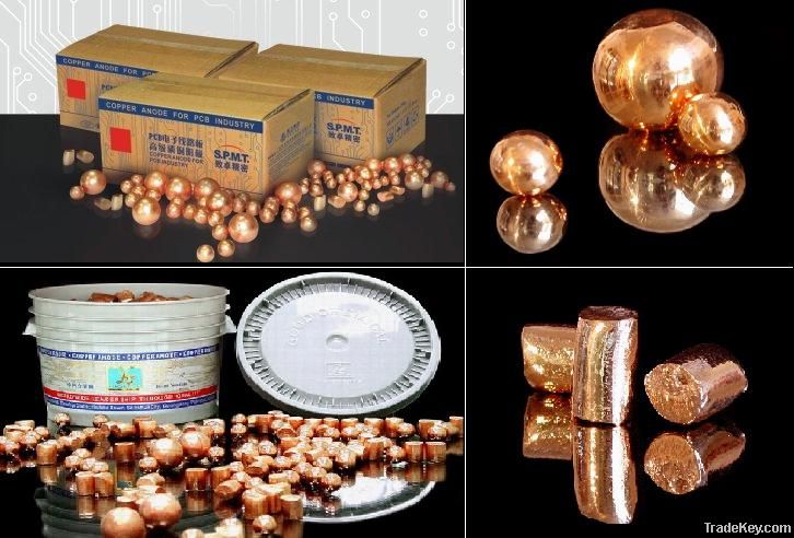 phosphorous copper anode ball