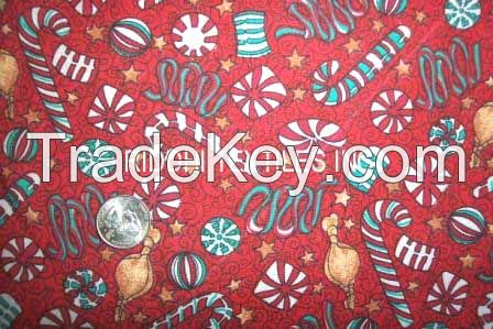 Christmas Print Fabric