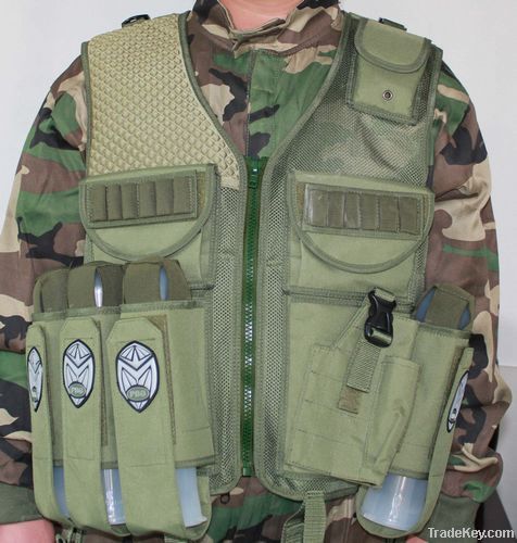 paintball clothing, fingerless glove, Field Back Pack Bag , vests