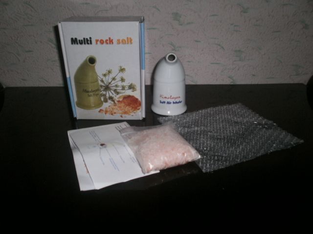 Rock Salt Pipe Inhaler