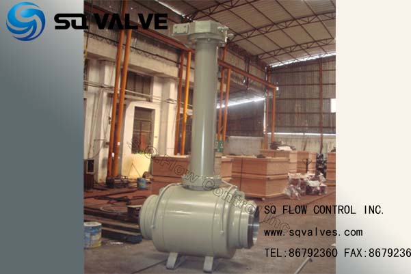 buried welded ball valve