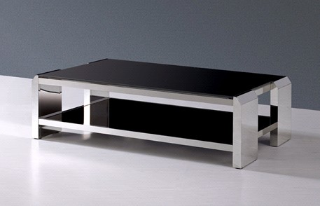 Hot Sale Modern Stainless Steel Glass Dining Table