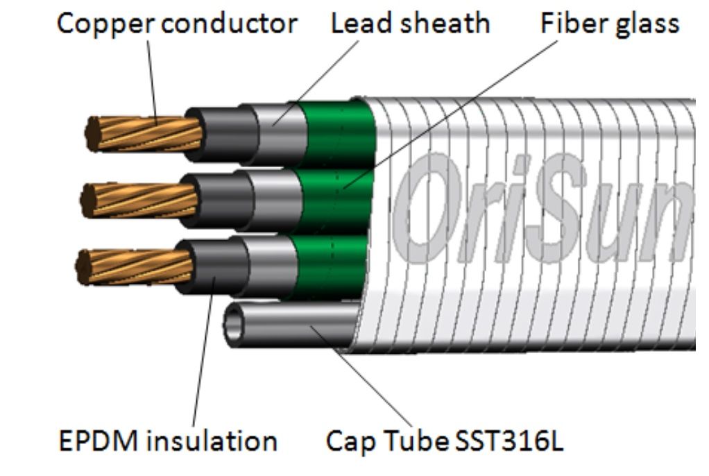 QYEL5F-CT 3/8 Cable, 5kv, 450F