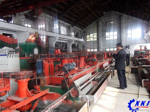 High recovery rate Gold ore beneficiation line equipment