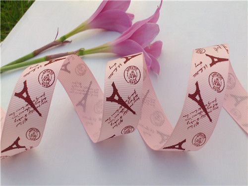 high quality custom printed grosgrain ribbons 