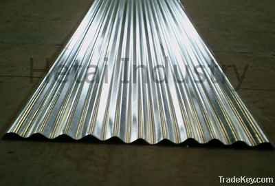 Corrugated Steel Roofing (Plain)