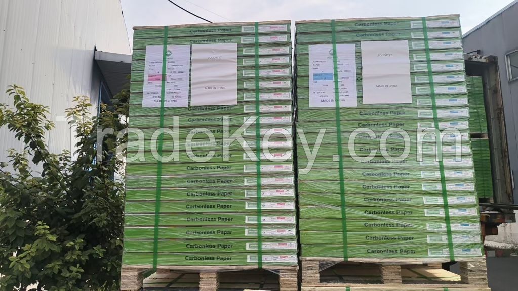 Carbonless Paper In Sheet Blue and Black image