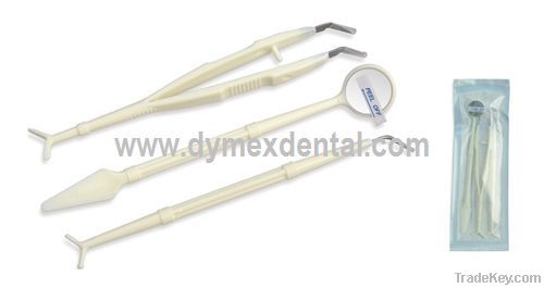 Disposable Dental Instrument Kit, dental mirror