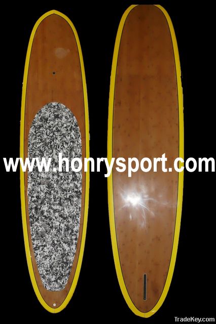 bamboo  stand up paddle board