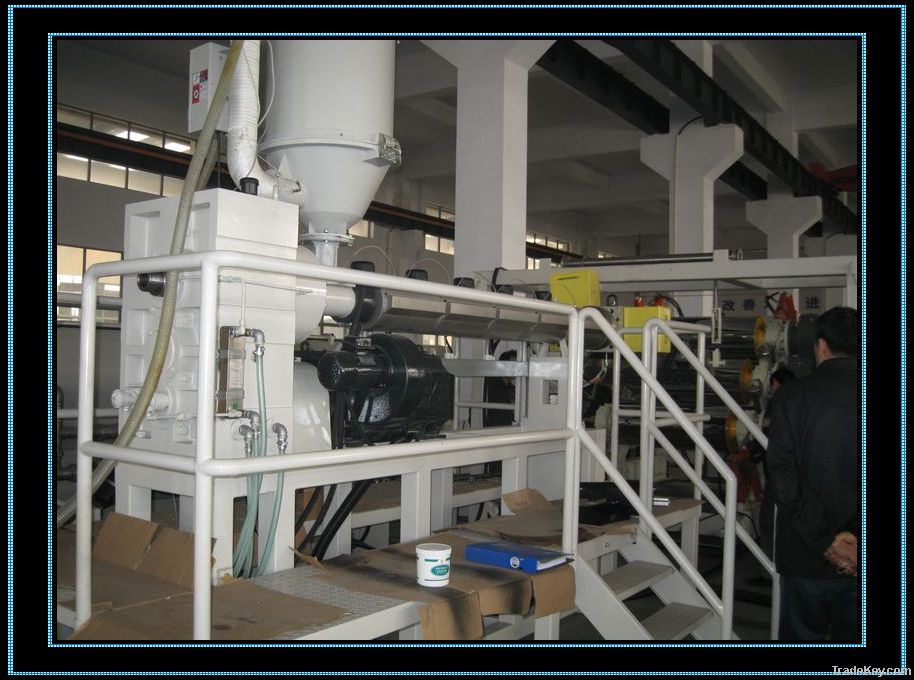 PE sheet extrusion line