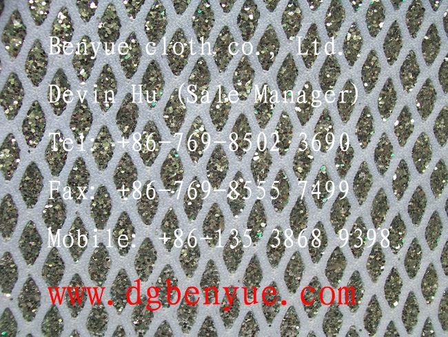 fashion sequin mesh fabric