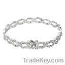 2011 New Design 925 Sterling Silver Bracelet with CZ