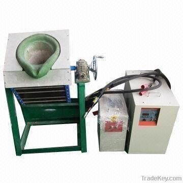 100KG Medium Frequency Induction Metal Melting Furnace