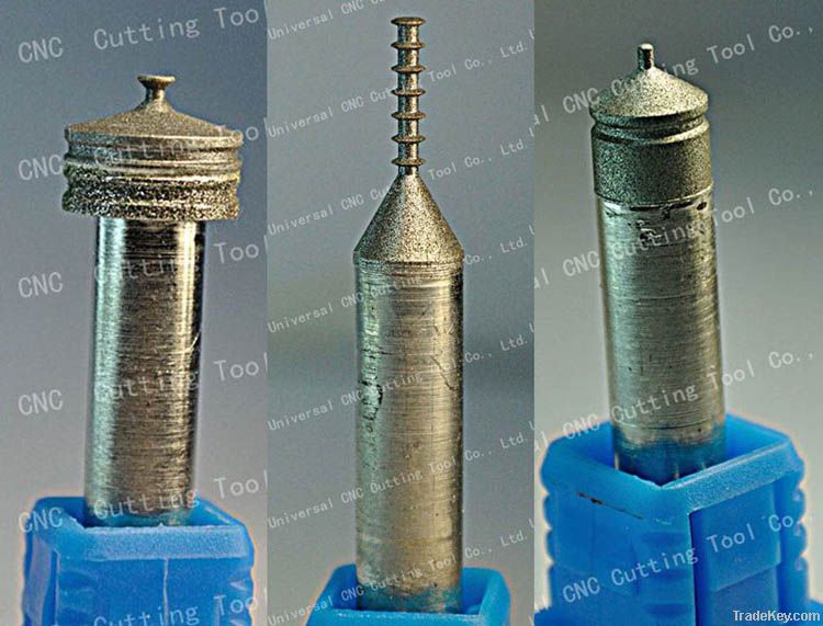 Electroplated diamond Mounted Points, cnc router bits, grinding points