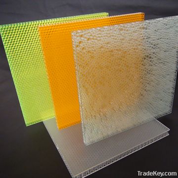 optical honeycomb panel