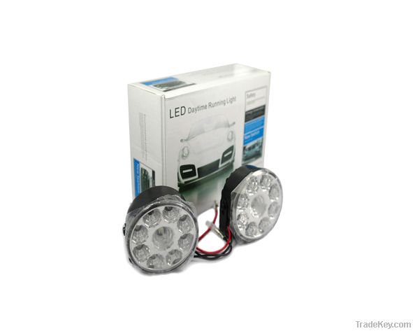 LED Daytime Running Light with High and Low Voltage Protection