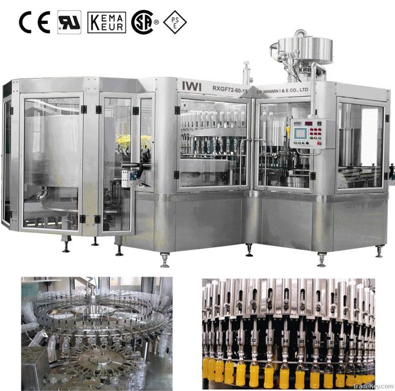 Juice filling machine