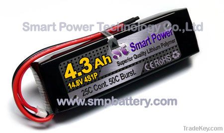 lipo battery 4300mah