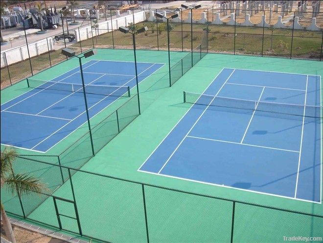 acrylic tennis court flooring/coating