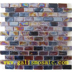 hot melting glass mosaic