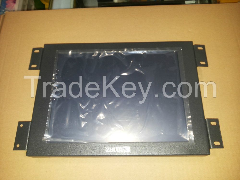 10.4 inch 4:3 touch screen monitor for machine,with HDMI VGA input 1024x768  USV or seiral (r232) control metal case monitor