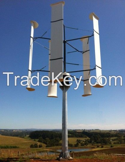 10kw vertical axis wind turbine