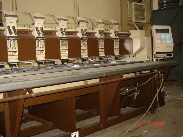 Computerized Embroidery Multi Head Machine