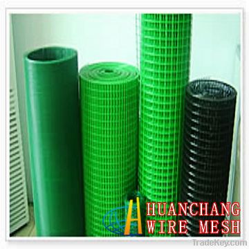 Coated PVC electro welded meshes