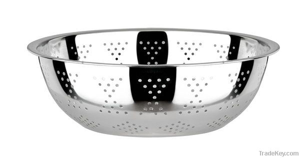 stainless steel colander/fruit basket